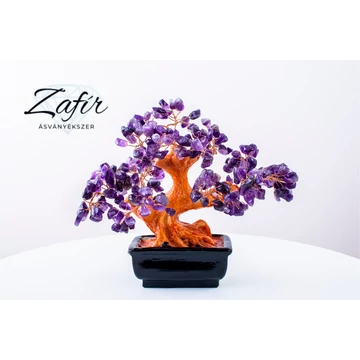 Ametiszt bonsai alakú életfa