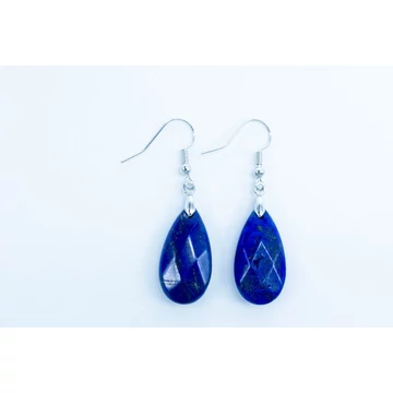 Lapis-lazuli (lazurit) ásvány fülbevaló