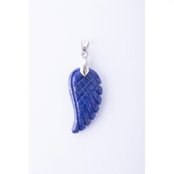 Lapis-lazuli angyalszárny medál